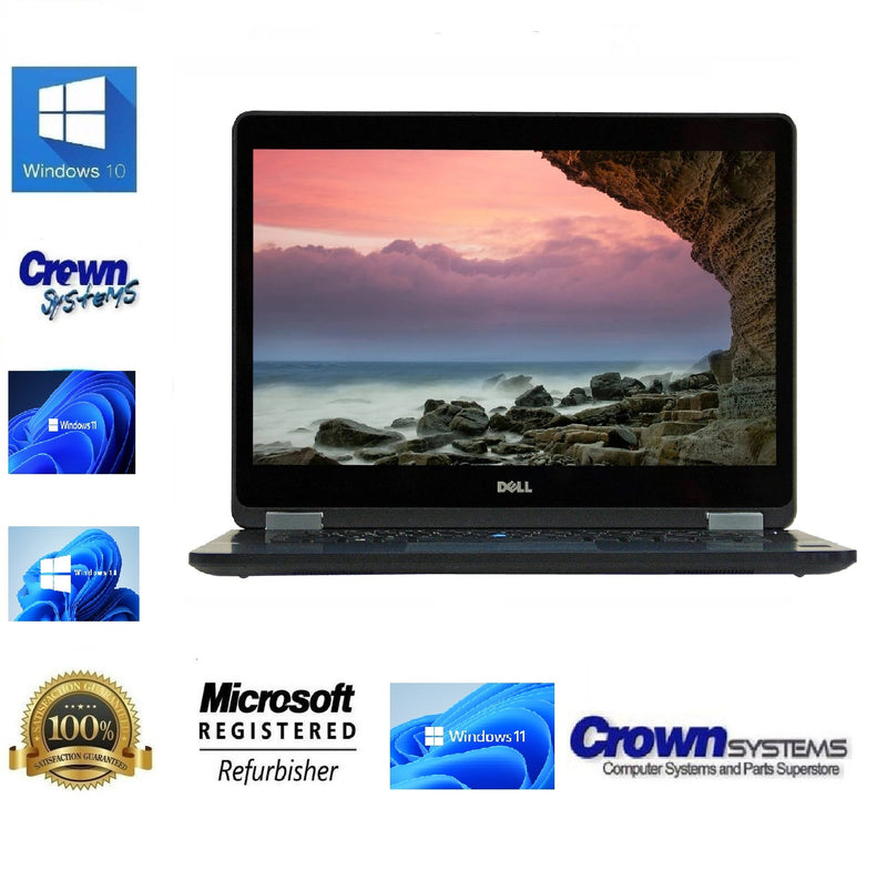 Dell Latitude E7480 6th Ultrabook Laptop Intel Core i5 2.4GCPU 8GRAM 128GSSD  On-Sale!!!